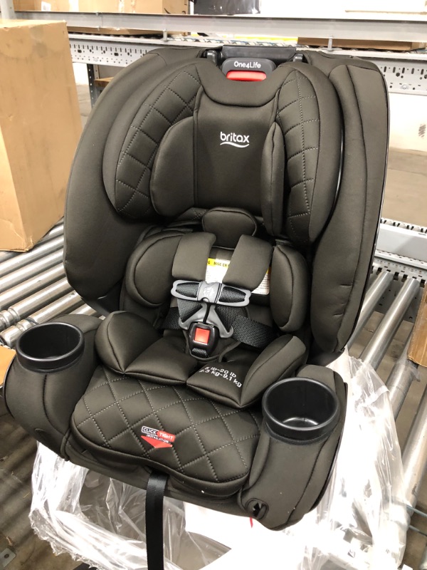 Photo 3 of Britax One4Life ClickTight All-in-One Car Seat, Black Diamond