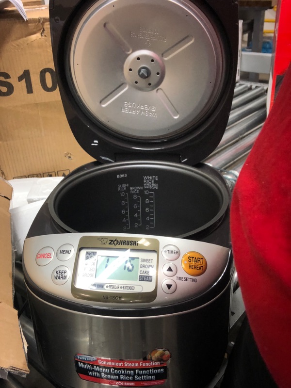 Photo 4 of * 10 cups *
Zojirushi Micom Rice Cooker & Warmer, NS-TSC18-10 cups / 1.8 liters