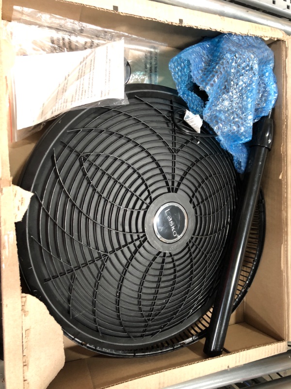 Photo 2 of ***PARTS ONLY***Lasko Elegance & Performance Pedestal Fan, 18 Inch, Black 1827