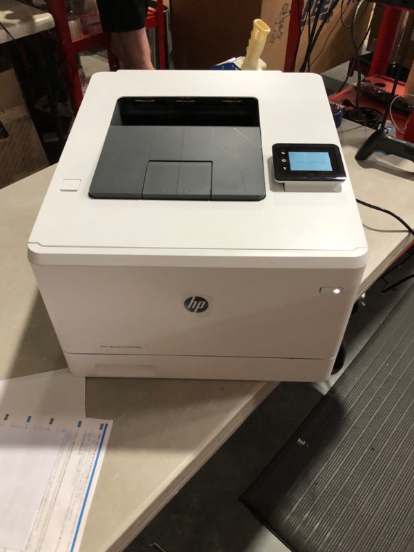 Photo 12 of HP Color LaserJet Pro M454dw Printer (W1Y45A) ,White NO SCAN OR COPY