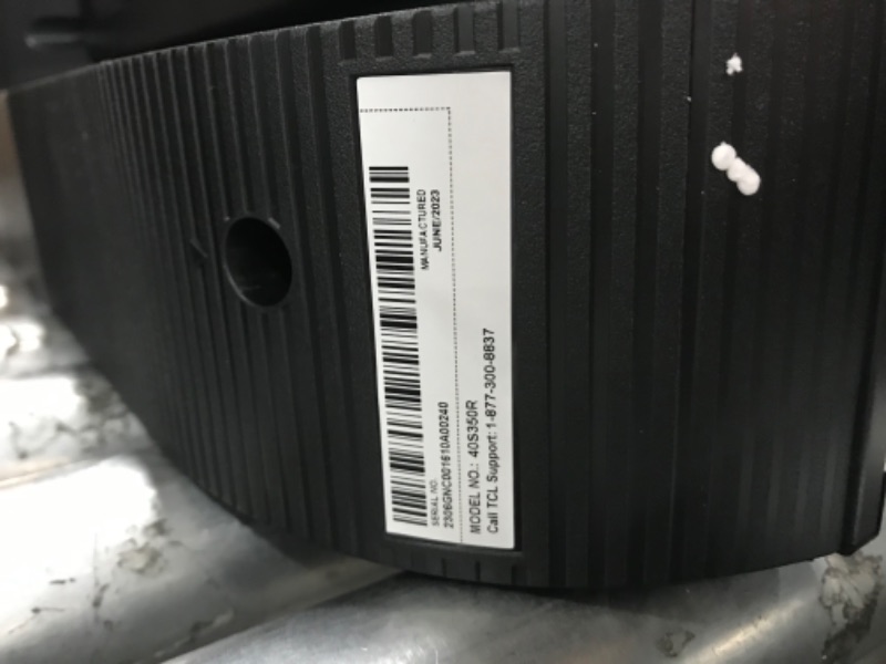 Photo 3 of TCL 40-Inch Class S3 1080p LED Smart TV with Roku TV (40S350R, 2023 Model), Compatible with Alexa, Google Assistant, and Apple HomeKit Compatibility, Streaming FHD Television,Black 40 inches