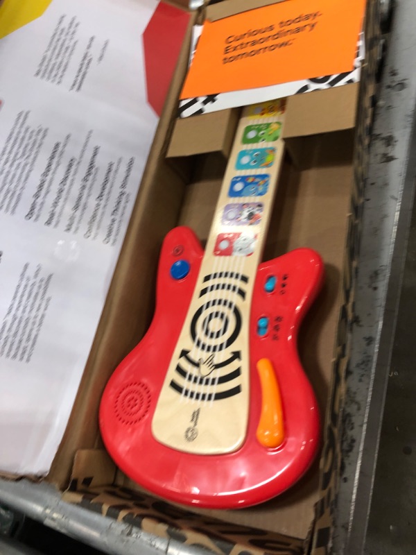 Photo 2 of Baby Einstein Together in Tune Guitar? Safe Wireless Wooden Musical Toddler Toy, Magic Touch Collection, Age 6 Months+ Connected Guitar