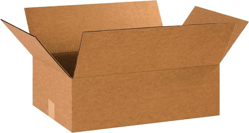 Photo 1 of 18x12x6 Corrugated Cardboard Boxes,