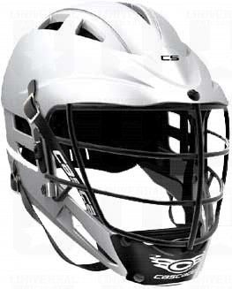 Photo 1 of ***SCUFFED AND SCRAPED***
Cascade Youth CS Lacrosse Helmet W/ Black Mask, Kids, White, Youth OFSM Size