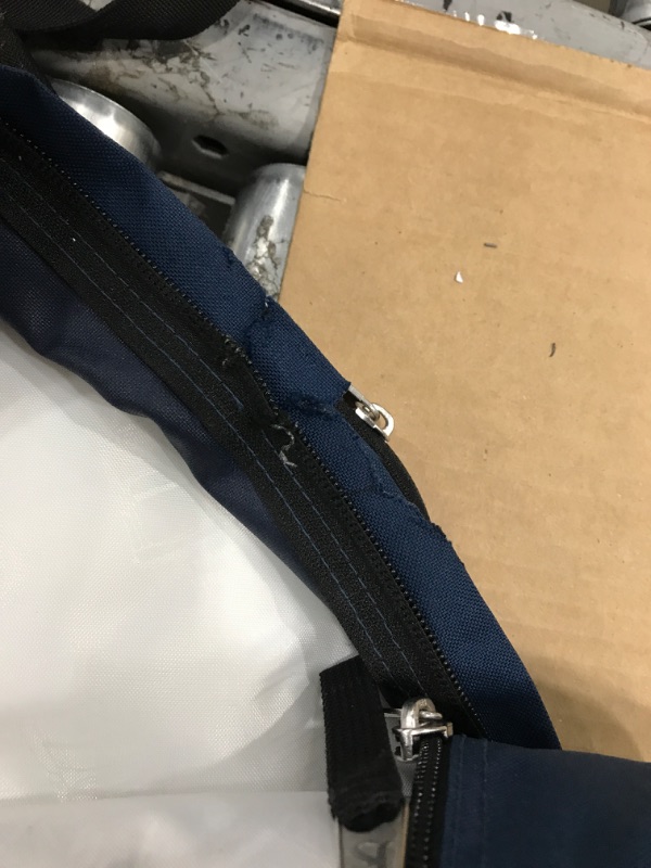 Photo 3 of BROKEN ZIPPER; TORN**JanSport Big Laptop Backpack Navy 