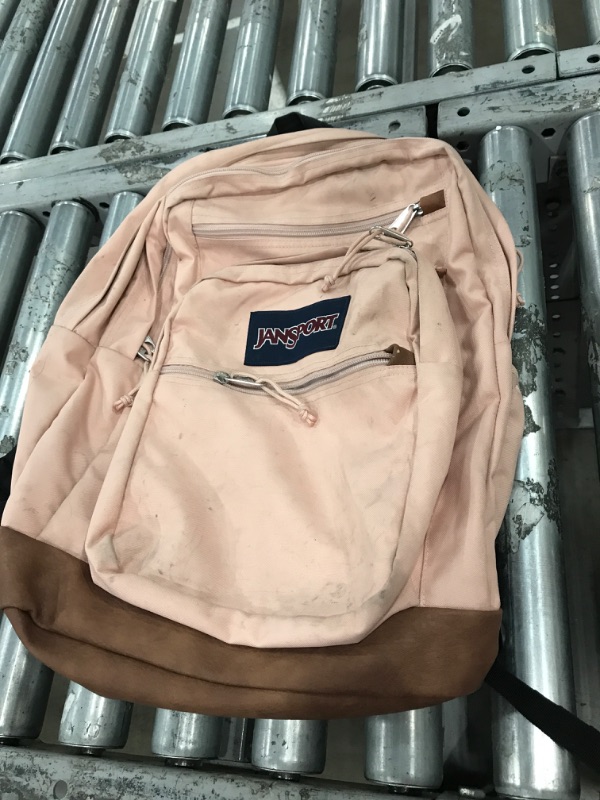 Photo 2 of DIRTY JanSport Cool Backpack, with 15-inch Laptop Sleeve, Misty Rose 