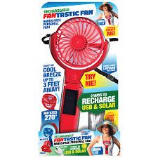 Photo 1 of 2 Pack rechargeable fantastic fan red