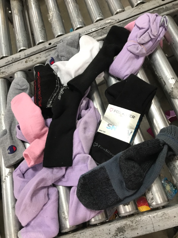 Photo 1 of Men/Women Sock Bundle, varying sizes, colors, styles