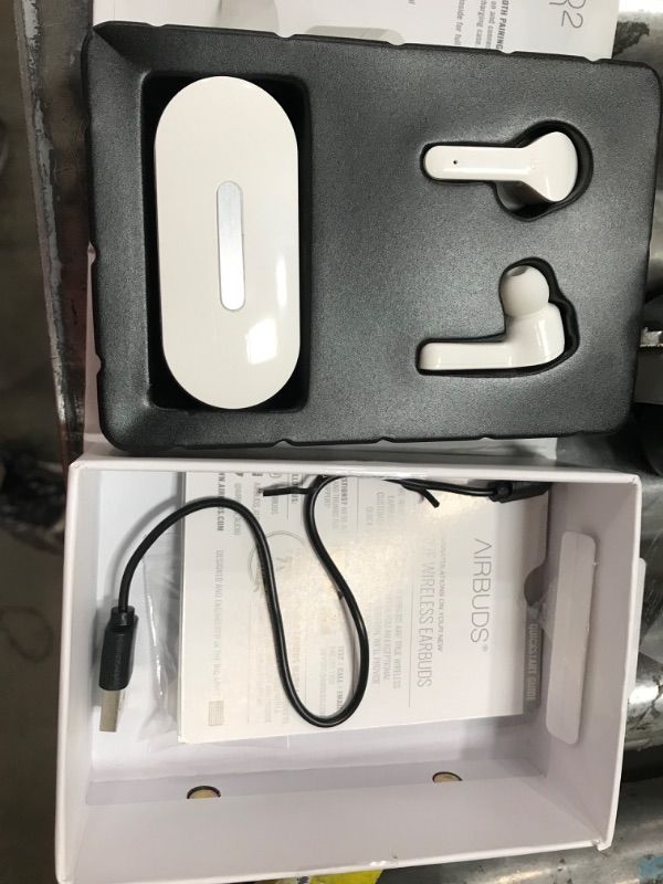Photo 1 of Airbuds AIR1 True Wireless in-Ear Earbuds with Charging Case
