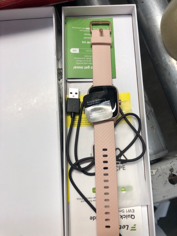 Photo 2 of Letsfit EW1 Smart Watch PINK
