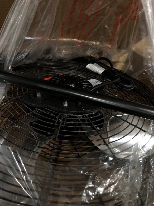 Photo 2 of 20 in. 3-Speed High Velocity Floor Fan
