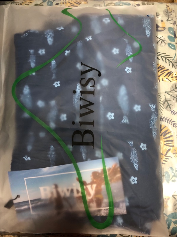 Photo 1 of Biwisy Mens Swim Trunks Quick Dry Beach Shorts Mesh Lining Swimwear Bathing Suits with Pockets s