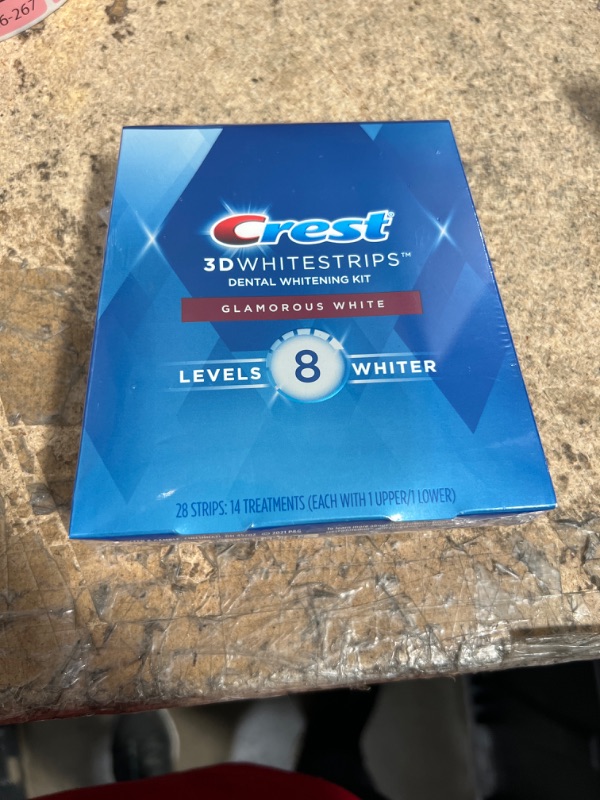 Photo 1 of **EXP DATE July 2023!! 3D Whitestrips Glamorous White At-home Teeth Whitening Kit
