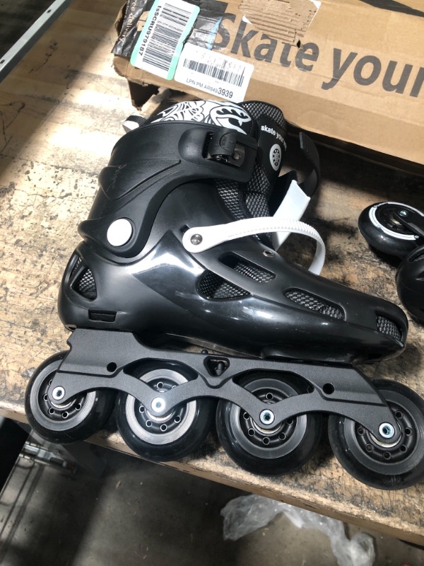 Photo 3 of Inline Skates for Men Women, Outdoor Roller Blades Adult Male Female, Fitness Unisex Roller Skates Blades for Beginner and Professional Men6 Women7 9.45 INCH