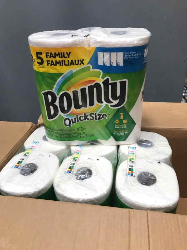 Photo 1 of Bounty 76213 Paper Towels, Select-a-Size, 138 2-Ply Sheets, 2-Pk. - Quantity 4