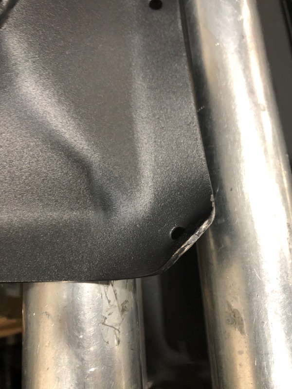 Photo 1 of **MINOR DENT, MISSING LEGS**Flash Furniture 33'' x 33'' Restaurant Table X-Base with 4'' Dia. Table Height Column Black