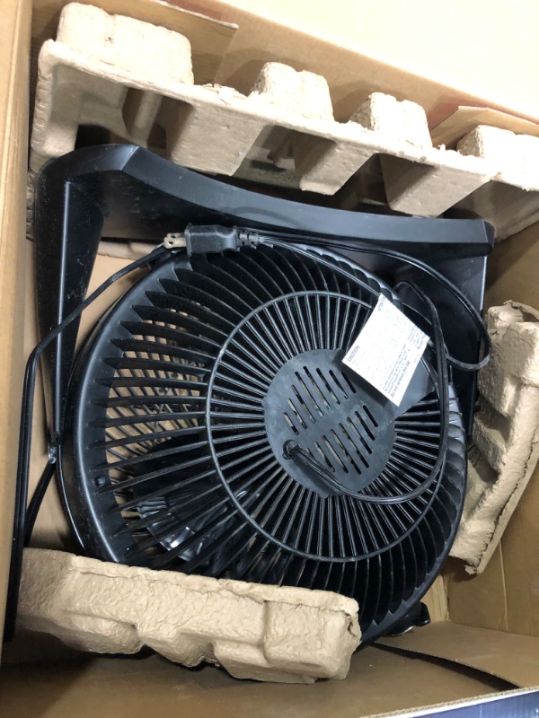 Photo 5 of 12 in. 3 Speed Whole Room Circulator Floor Fan