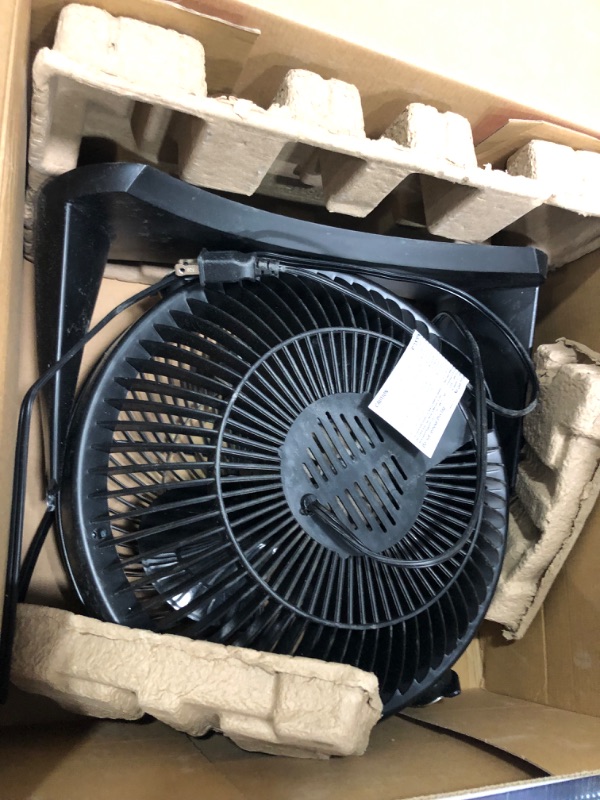 Photo 6 of 12 in. 3 Speed Whole Room Circulator Floor Fan