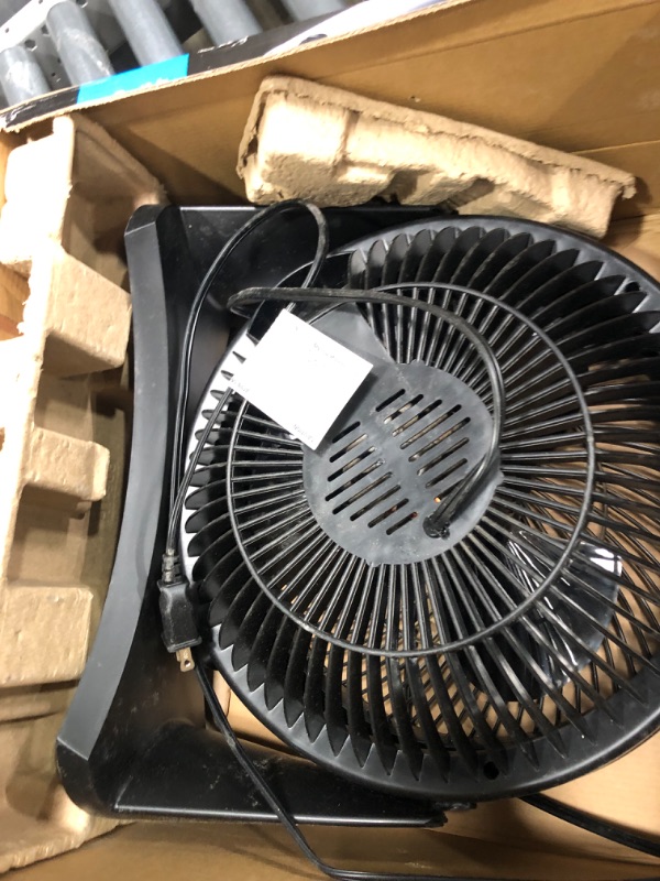 Photo 3 of 12 in. 3 Speed Whole Room Circulator Floor Fan