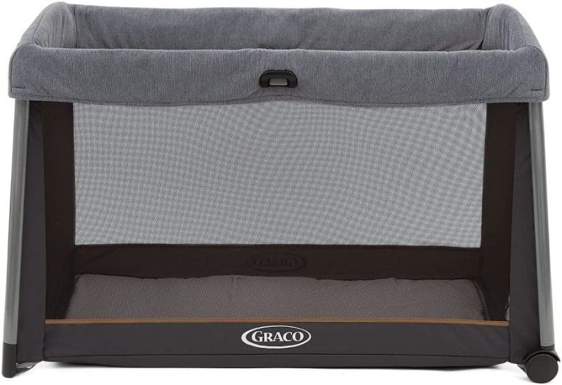 Photo 1 of ***picture use to show similar item****
Graco FoldLite Unique fold Travel cot, Birth to Approx. 3 Years, Shadow Fashion
