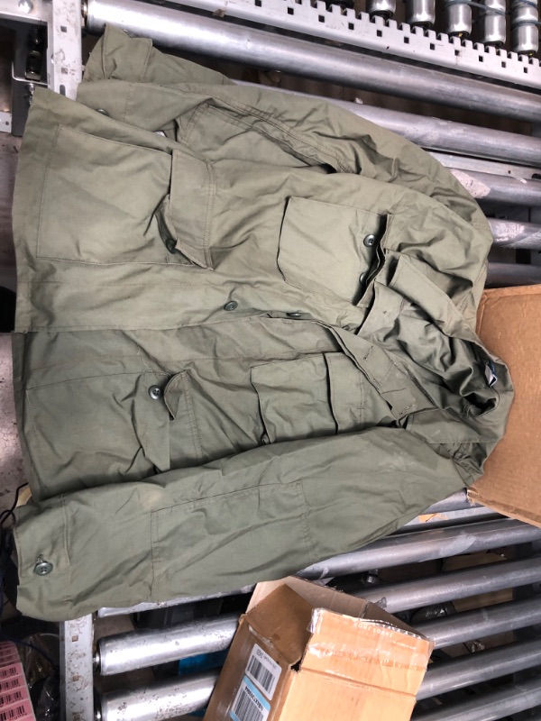 Photo 3 of Propper Men's Uniform BDU Coat Olive Green, 60% Cotton, 40% Polyester Large Tall