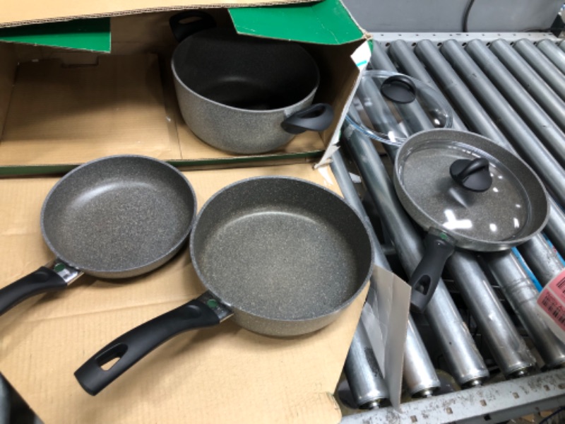 Photo 2 of ***NOT A COMPLETE SET***
BALLARINI Parma 10-pc Nonstick Pots and Pans Set, Dutch Oven, Made in Italy, Forged Aluminum 10-pc Parma