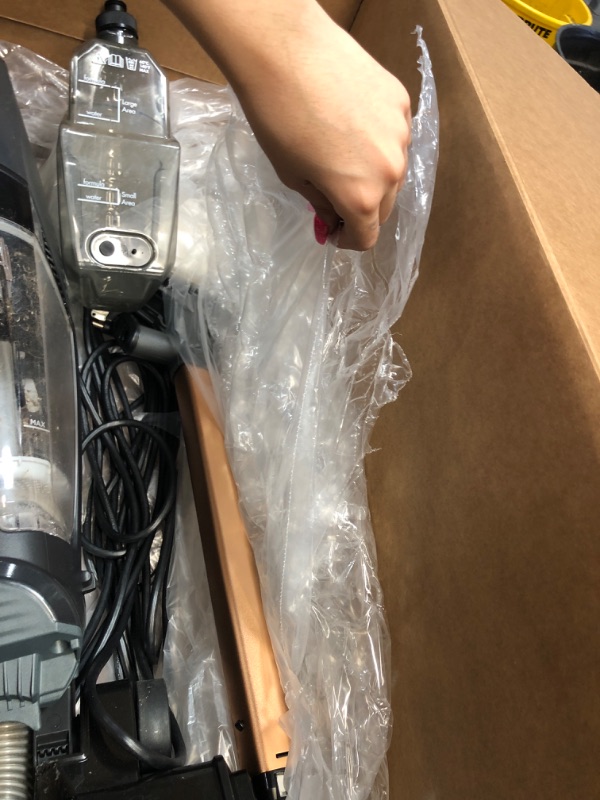 Photo 1 of OSOTEK H200 Cordless Wet Dry Vacuum Cleaner & Mop & Wash 3 in 1 for Hardwood Hard Floor Pet Hair, with Long Battery Life, Self-Cleaning, LCD Display, Voice Prompt, Ultra-Wide Brush Roller, LED Light Silver Grey