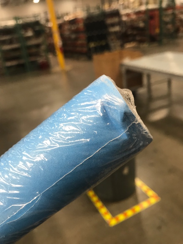 Photo 5 of **MINOR SHIPPING SCUFFS**Fun Express Pacon Fadeless Paper Roll, 50 lb Bond Weight, 48' x 50 ft, Brite Blue