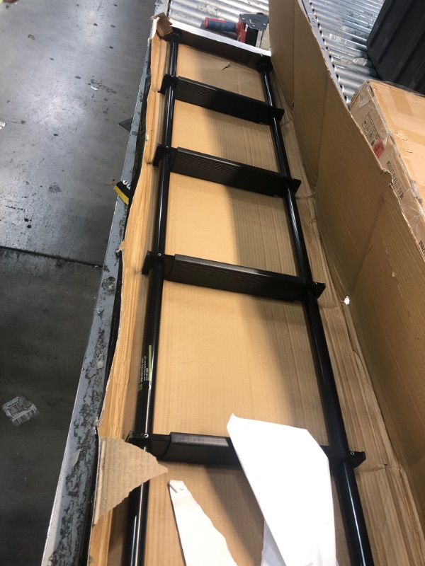 Photo 2 of Stromberg Carlson LA-460B 60” Black Bunk Ladder with Hook Retainer and Extrusions