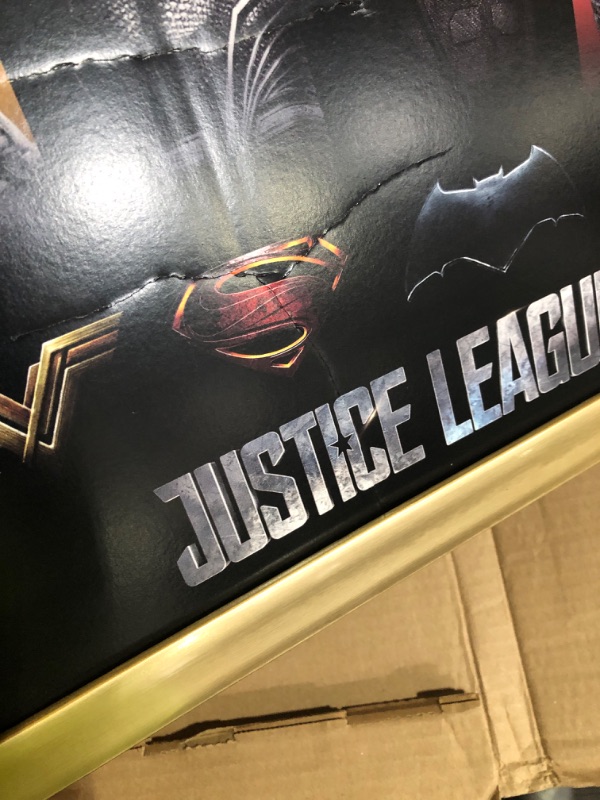 Photo 4 of **Picture cracked and creased in multiple spots**see images**
Trends International DC Comics Movie - Justice League - Heroes and Logos Wall Poster