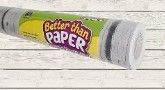 Photo 1 of White Wood Better Than Paper Bulletin Board Roll & Better Than Paper Board Roll Roll + Roll (TCR77399)