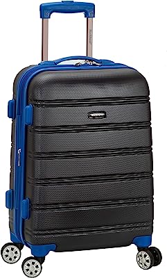 Photo 1 of (damage) Rockland Melbourne Hardside Expandable Spinner Wheel Luggage, Grey, Carry-On 20-Inch