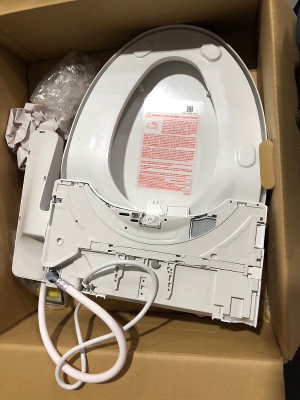 Photo 6 of ***NONFUNCTIONAL - FOR PARTS - SEE NOTES***
TOTO SW3074#01 WASHLET C2 Electronic Bidet Toilet Seat with PREMIST and EWATER+ Wand Cleaning