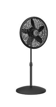 Photo 1 of ****PARTS ONLY****

Lasko Elegance & Performance Pedestal Fan, 18 Inch, Black 1827 & 1820 18? Elegance & Performance Adjustable Pedestal, White-Features Oscillating Movement Tilt-back Fan Head, 2.3