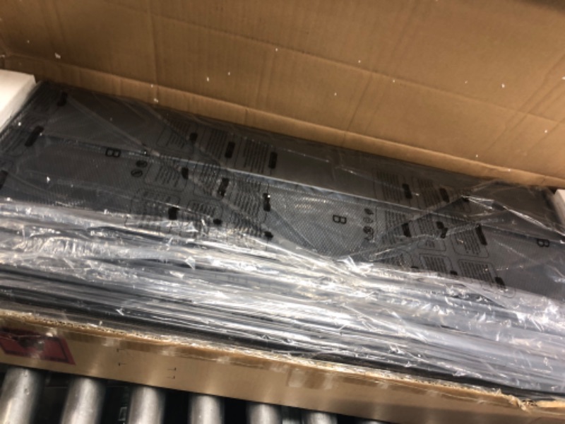 Photo 1 of SONGMICS Shoe Rack, 12-Tier Tall Metal Shoe Storage Organizer for Closet, Entryway, Garage, Set of 2 6-Tier Big Stackable Shoes Rack Shelf, Adjustable Feet & Slanted Shelves, Holds 48-60 Pairs, Grey