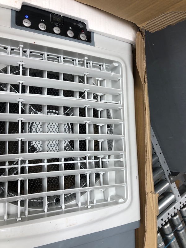 Photo 1 of 
VAGKRI Evaporative Air Cooler, 2200CFM Swamp Cooler, 120°Oscillation Air