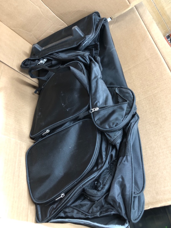 Photo 1 of **USED**
Travelers Club Xpedition 30 Inch Multi-Pocket Upright Rolling Duffel Bag 30" Suitcase Black