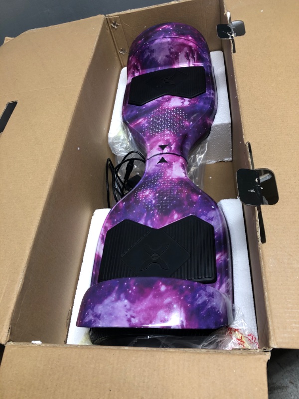 Photo 2 of ***NONFUNCTIONAL - FOR PARTS - SEE NOTES***
Hover-1 Helix Electric Hoverboard | 7MPH Top Speed, Hoverboard Galaxy