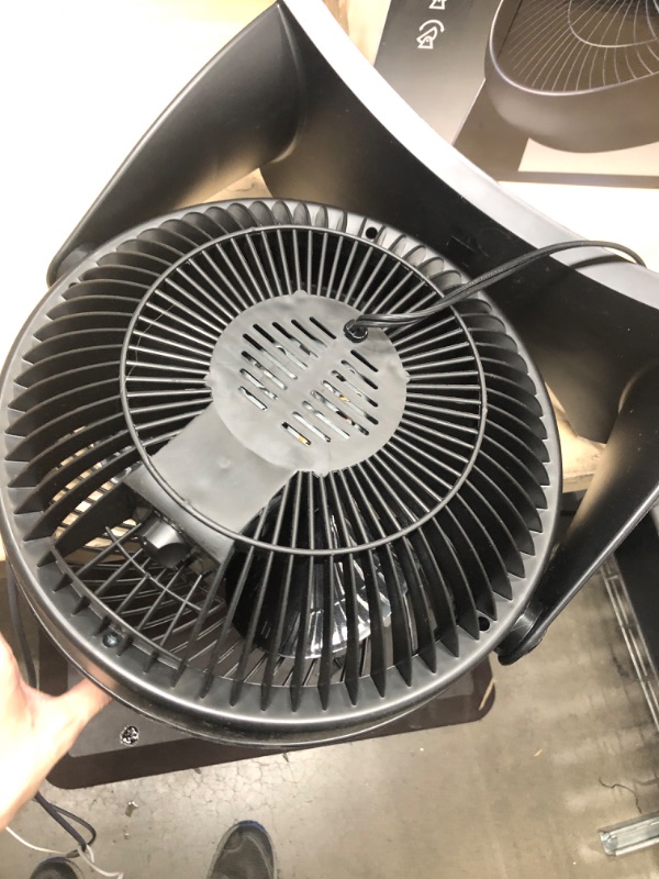 Photo 3 of 12 in. 3 Speed Whole Room Circulator Floor Fan