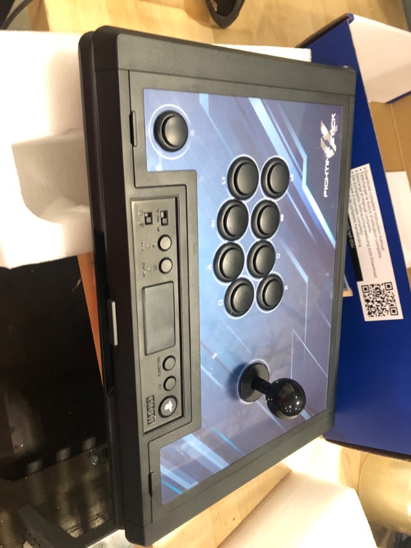 Photo 2 of HORI PlayStation 5 Fighting Stick Alpha - Tournament Grade Fightstick for PS5, PS4, PC - Officially Licensed by Sony