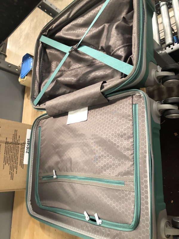 Photo 3 of Samsonite Stryde 2 Hardside Expandable Luggage with Spinners, Deep Teal, Carry-On 20-Inch Carry-On 20-Inch Deep Teal