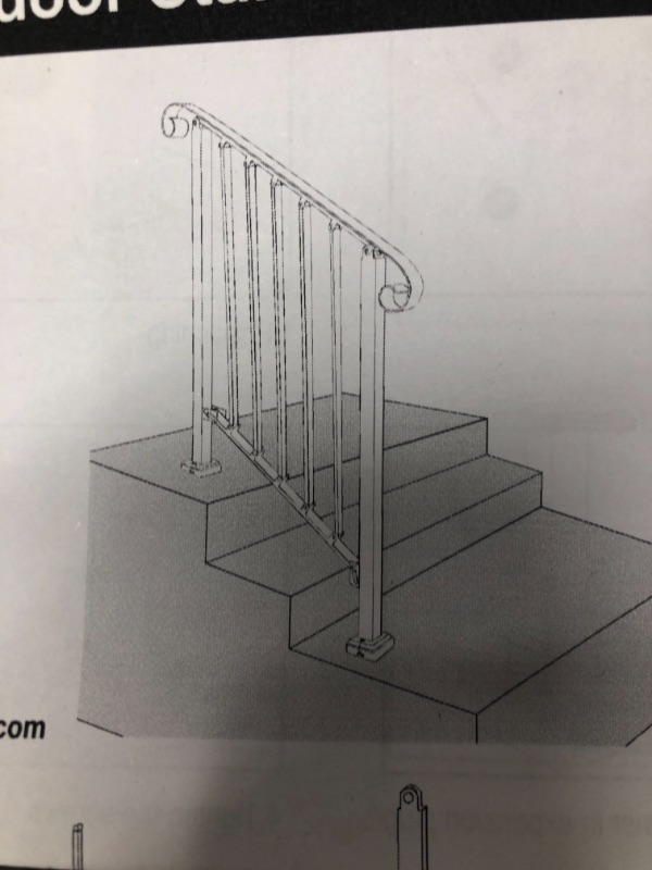 Photo 1 of ADJUSTABLE OUTDOOR STAIRS HANDRAIL 