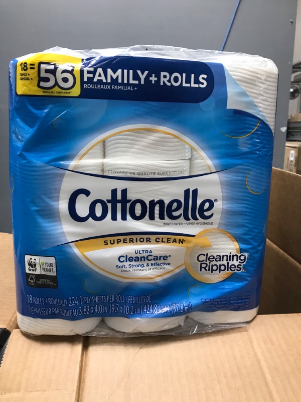 Photo 2 of Cottonelle Ultra CleanCare Toilet Paper