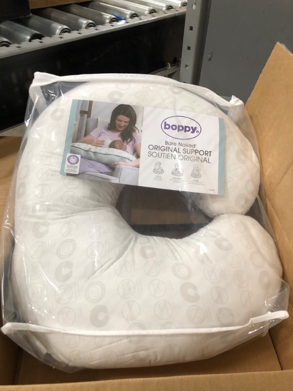 Photo 2 of Boppy Nursing Pillow – Bare Naked | Breastfeeding and Bottle Feeding, Propping Baby, Tummy Time, Sitting Support | Pillow Only