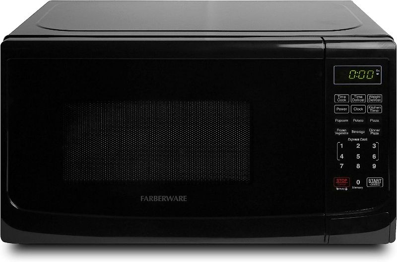 Photo 1 of 
Farberware Countertop Microwave 700 Watts, 0.7 cu ft - Microwave Oven With LED Lighting and Child Lock - Perfect for Apartments and Dorms - Easy Clean Grey...
Style:0.7 Cu. Ft Black