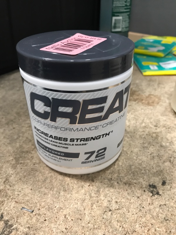 Photo 2 of Cellucor Cor-Performance Creatine Monohydrate for Strength and Muscle Growth, 72 Servings White 72.0 Servings (Pack of 1)