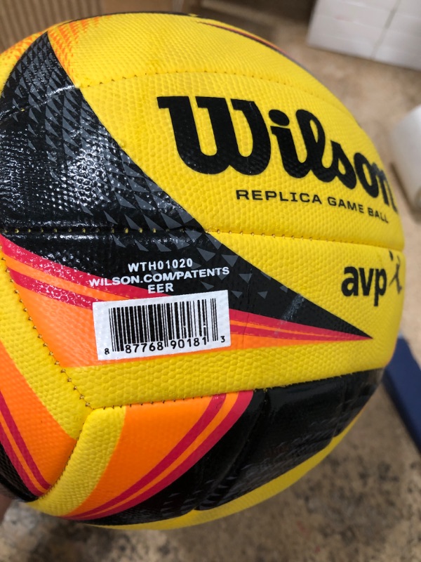 Photo 5 of **USED**
WILSON AVP OPTX Game Volleyballs- Official Size OPTX Replica