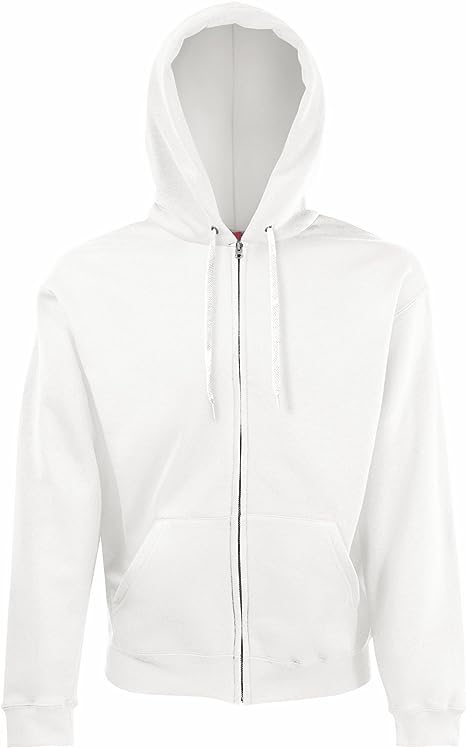 Photo 1 of Fruit of the Loom Men's Full-Zip Long-Sleeve Hoodie LARGE