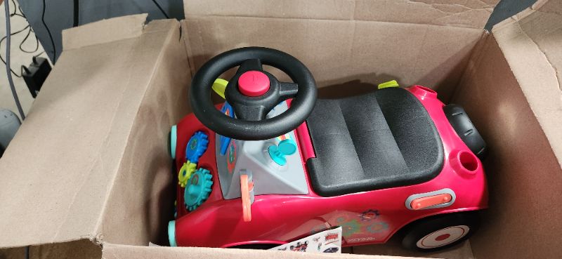 Photo 2 of (missing part )Radio Flyer Busy Buggy, Sit to Stand Toddler Ride On Toy, Ages 1-3, Red Kids Ride On Toy
