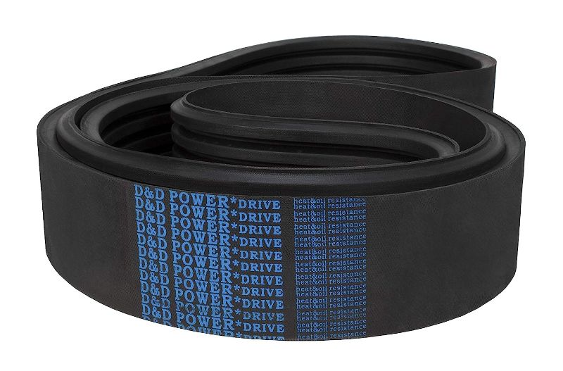 Photo 1 of 
D&D PowerDrive B101/04 Banded Belt, 21/32" x 104" OC, Rubber, 4 Band
